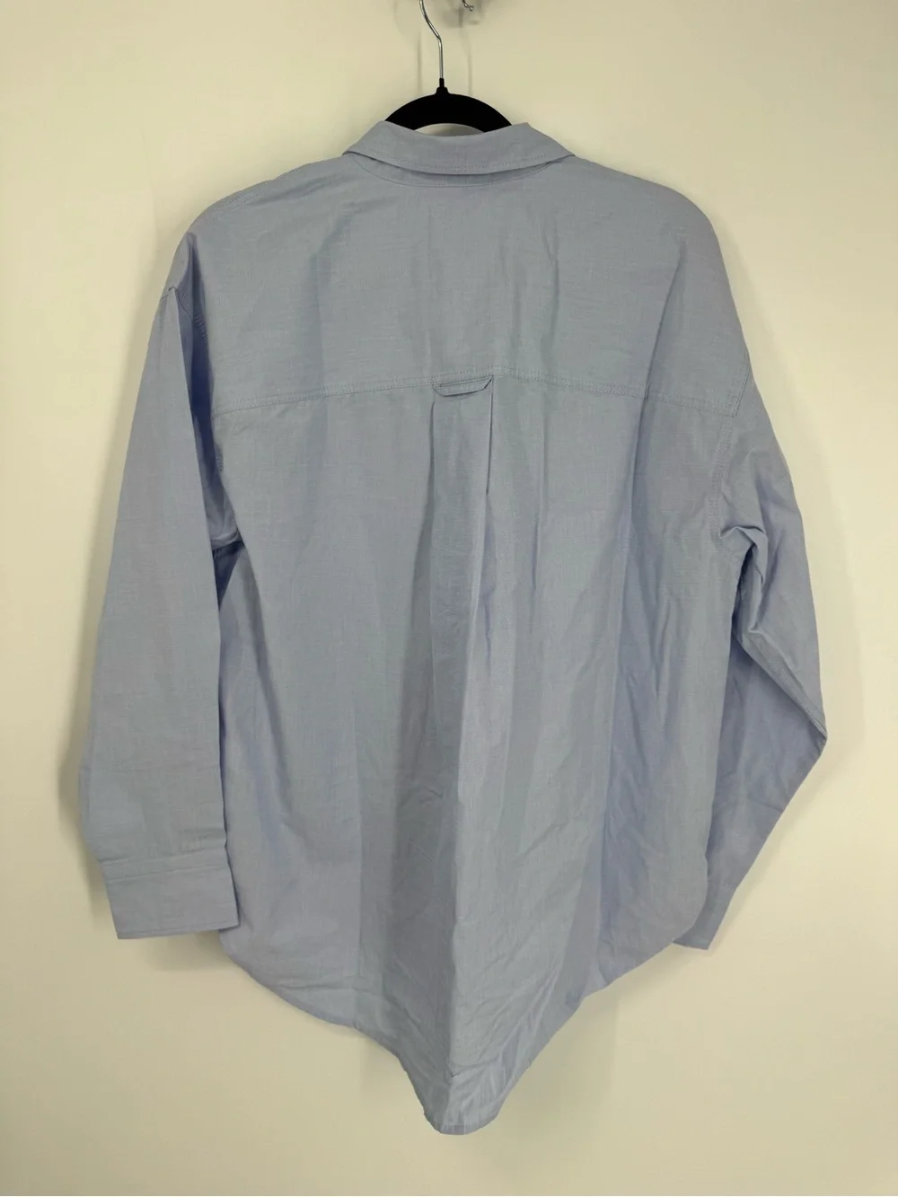 NWT J. Crew Étienne Oversized Button-up Shirt Lightweight Oxford Blue Eoe Size S